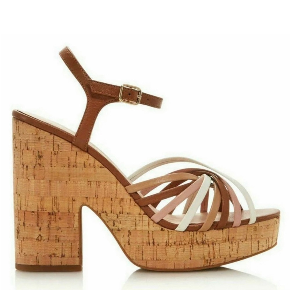KATE SPADE Glow Multi Toast Platform Sandals